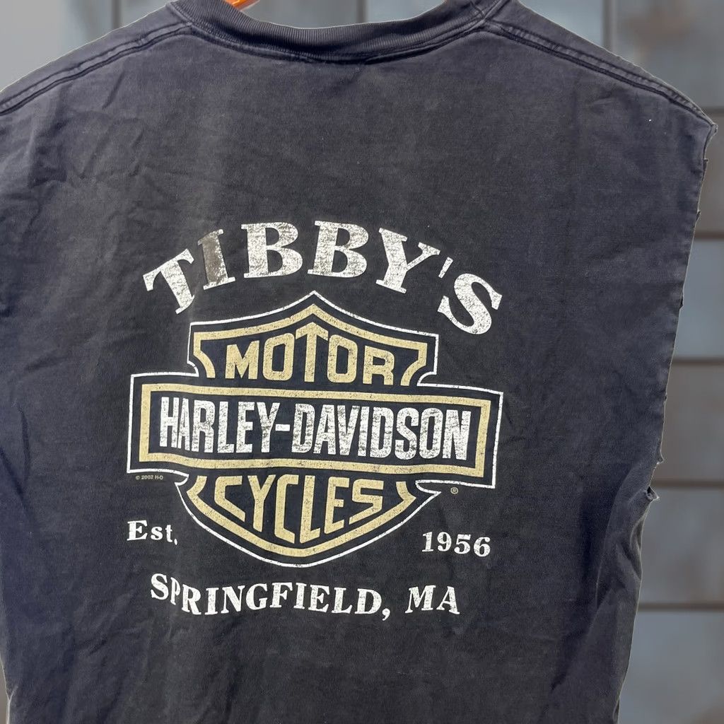 Harley Davidson VINTAGE Harley-Davidson Sleeveless Shirt M Black 90s USA Western Outdoor Logo Pockets Shirt Mens Size US M / EU 48-50 / 2 - 1 Thumbnail