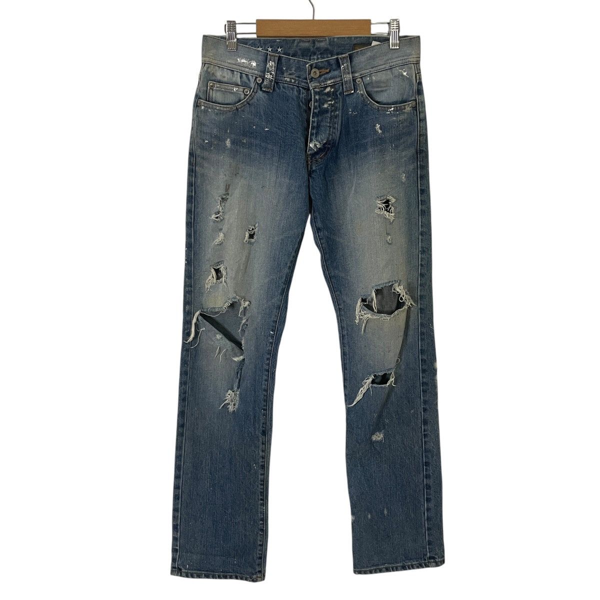 Sovereign Code Vintage Sovereign Distressed Denim Jeans Size US 30 / EU 46 - 1 Thumbnail