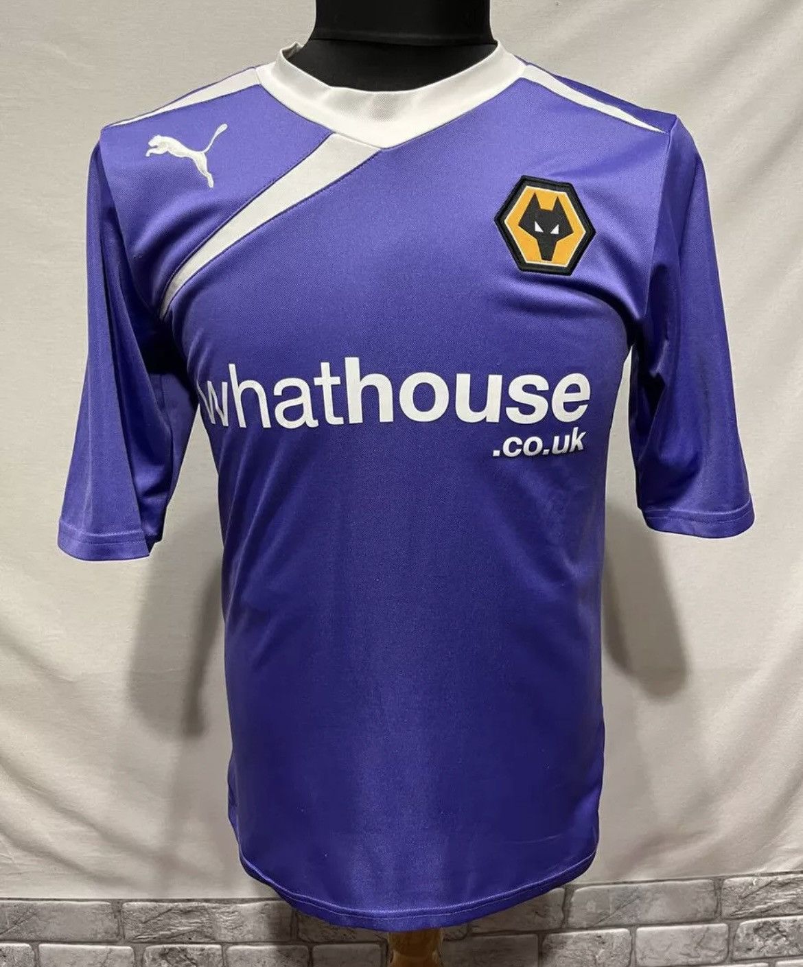 Puma Wolverhampton Jersey 2013/2014 Away Football Soccer Mens Size US S / EU 44-46 / 1 - 1 Thumbnail