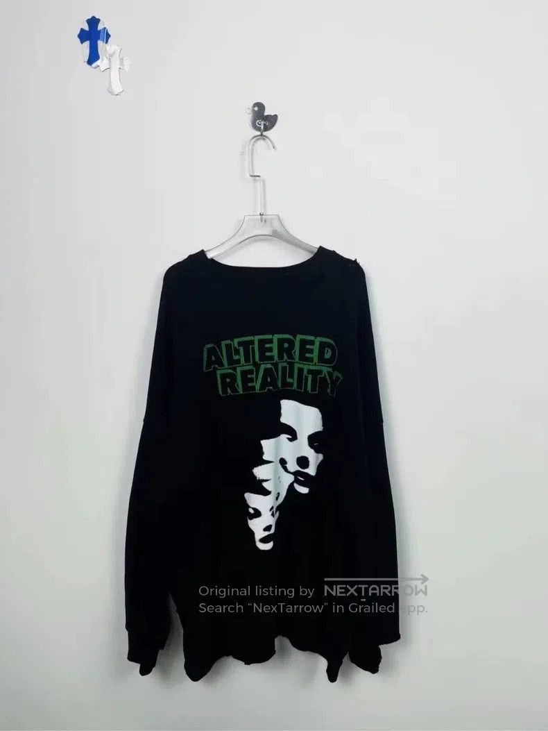Raf Simons Raf Simons FW22 portrait letter logo long-sleeved sweatshi Size US S / EU 44-46 / 1 - 1 Thumbnail