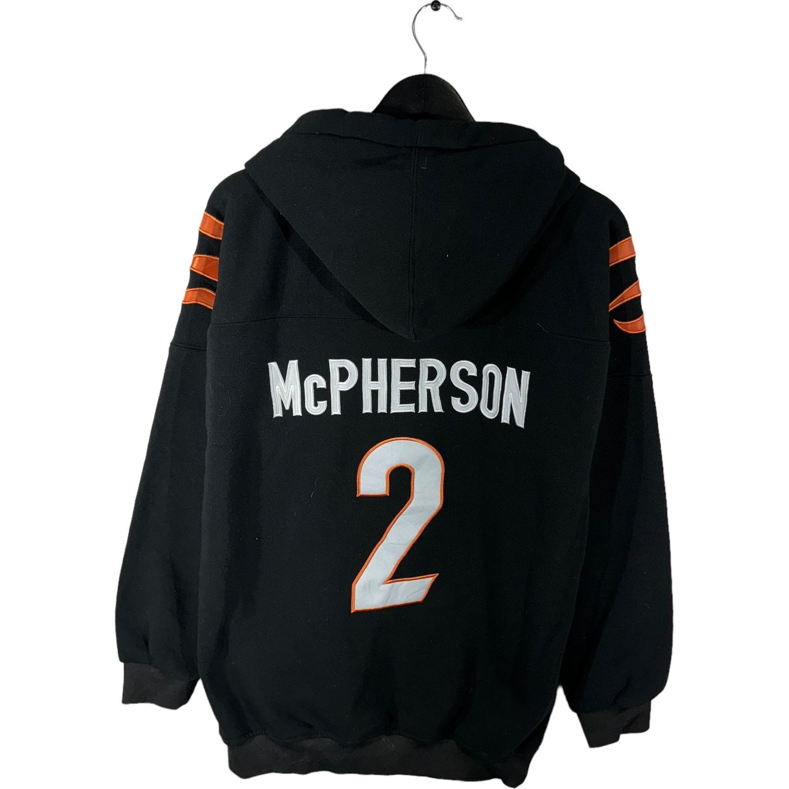 NFL Cincinnati Bengals #2 Evan McPherson NFL Jersey Style Hoodie Size US M / EU 48-50 / 2 - 5 Thumbnail