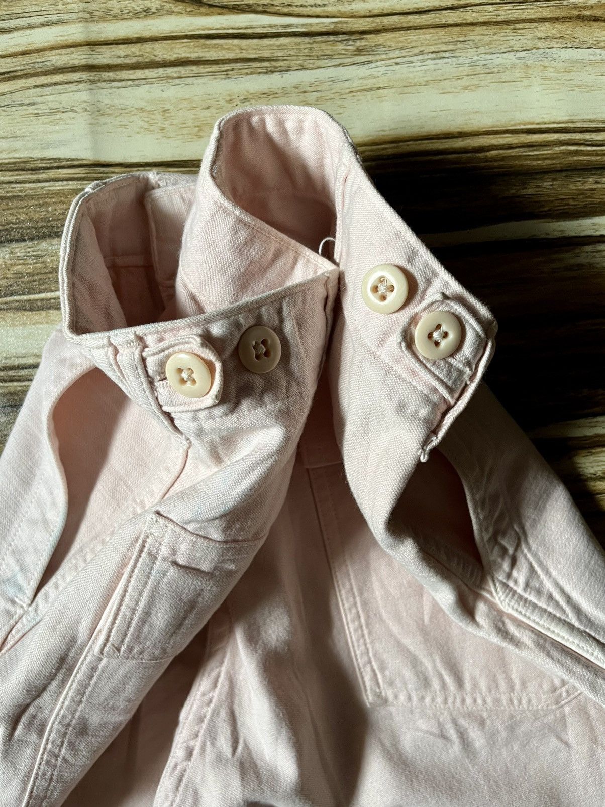 Japanese Brand Slim Fatigue Pant in Dusty Rose Size US 30 / EU 46 - 7 Thumbnail