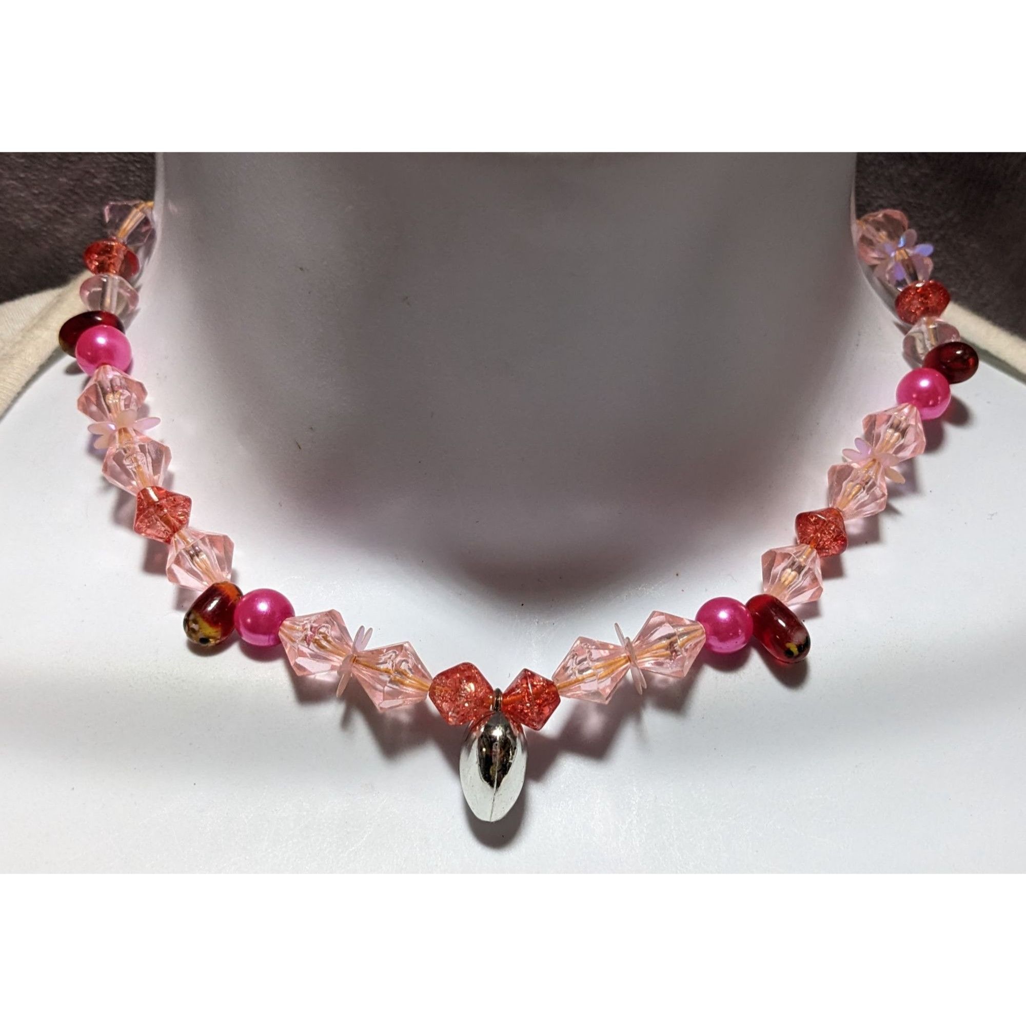 Other Handmade Beaded Coquette Necklace Size ONE SIZE - 6 Thumbnail