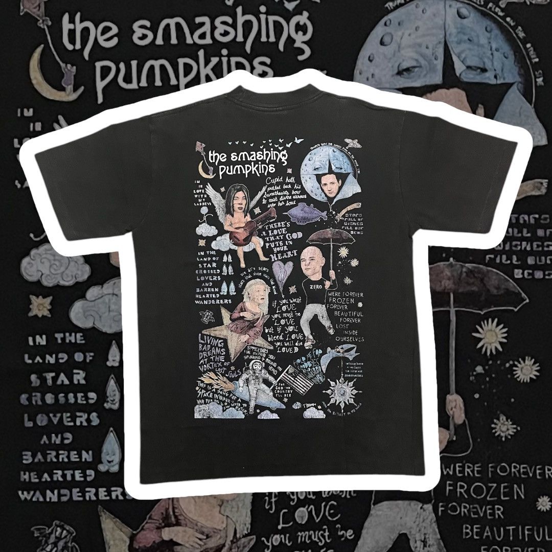 Band Tees Bootleg The Smashing Pumkins Size US XL / EU 56 / 4 - 2 Thumbnail