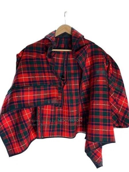 Comme des Garcons Comme Des Garcons Red vintage plaid coat Size S / US 4 / IT 40 - 1 Thumbnail