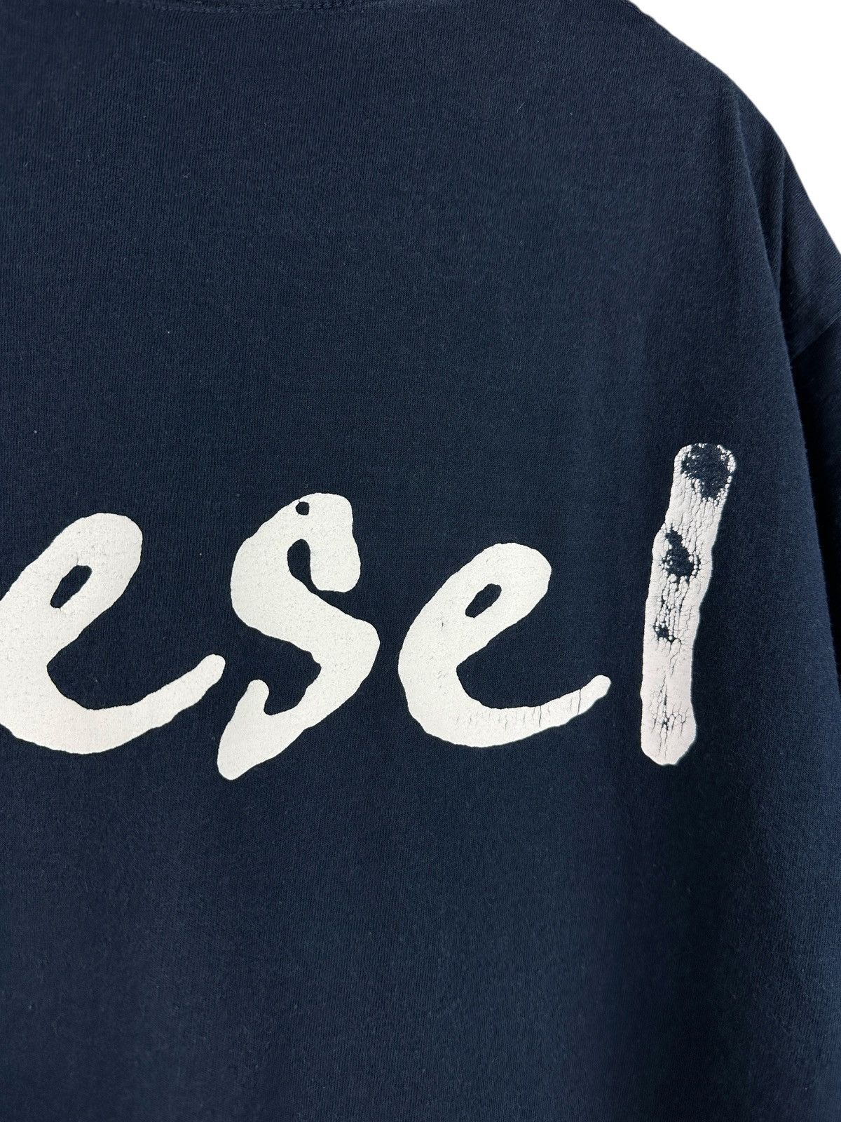 Diesel Vintage Diesel Big Logo Double Sided T-Shirt Size US L / EU 52-54 / 3 - 14 Thumbnail