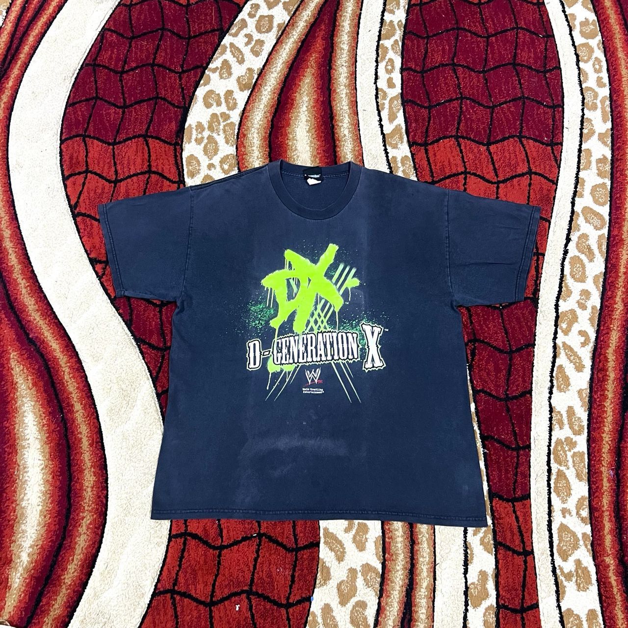 WWE Vintage Thrashed Faded DX D-GENERATION X ERD GRUNGE T Shirt Size US XL / EU 56 / 4 - 1 Thumbnail