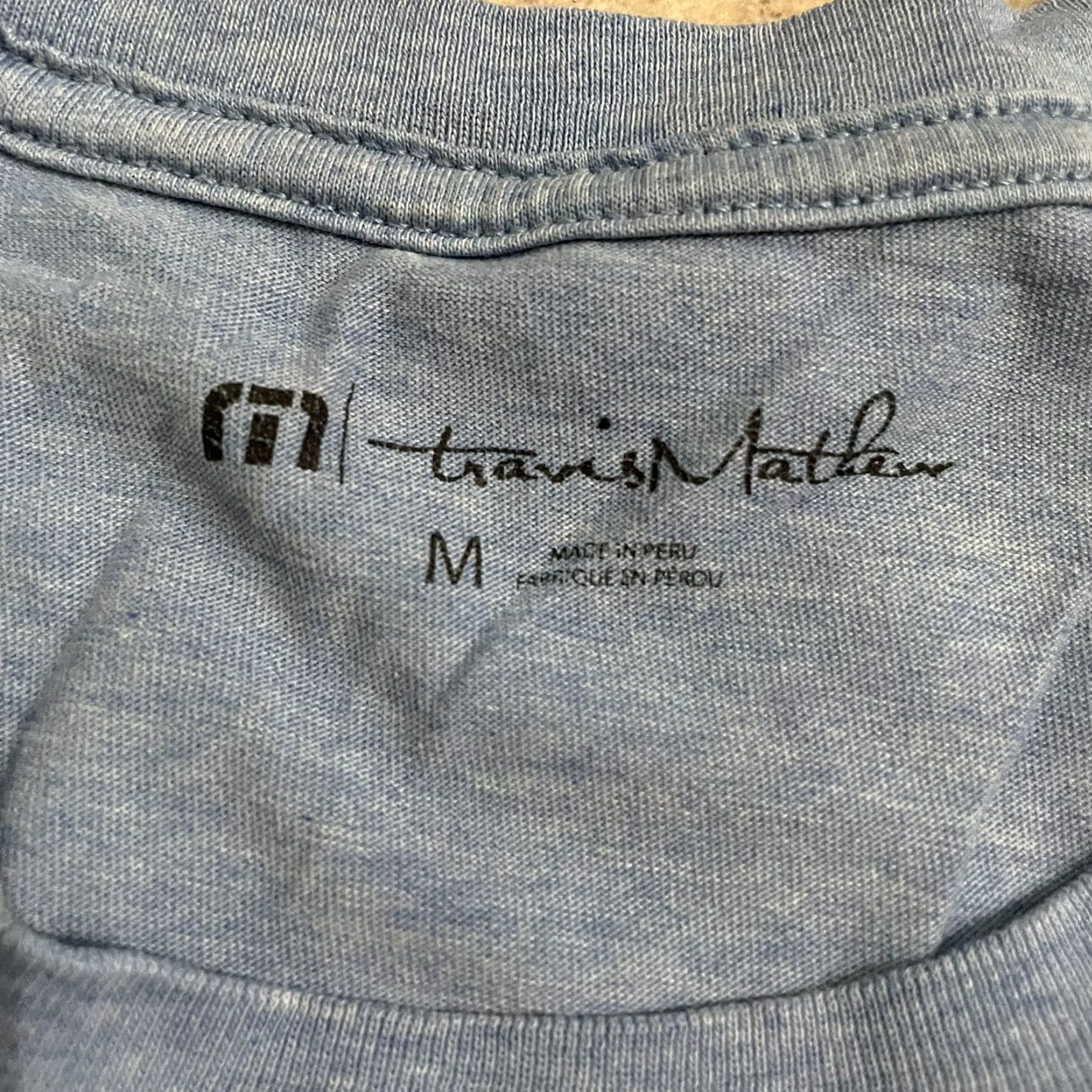TravisMathew Travis Mathew Life Champion blue graphic Tee Mens Size M Size US M / EU 48-50 / 2 - 4 Thumbnail