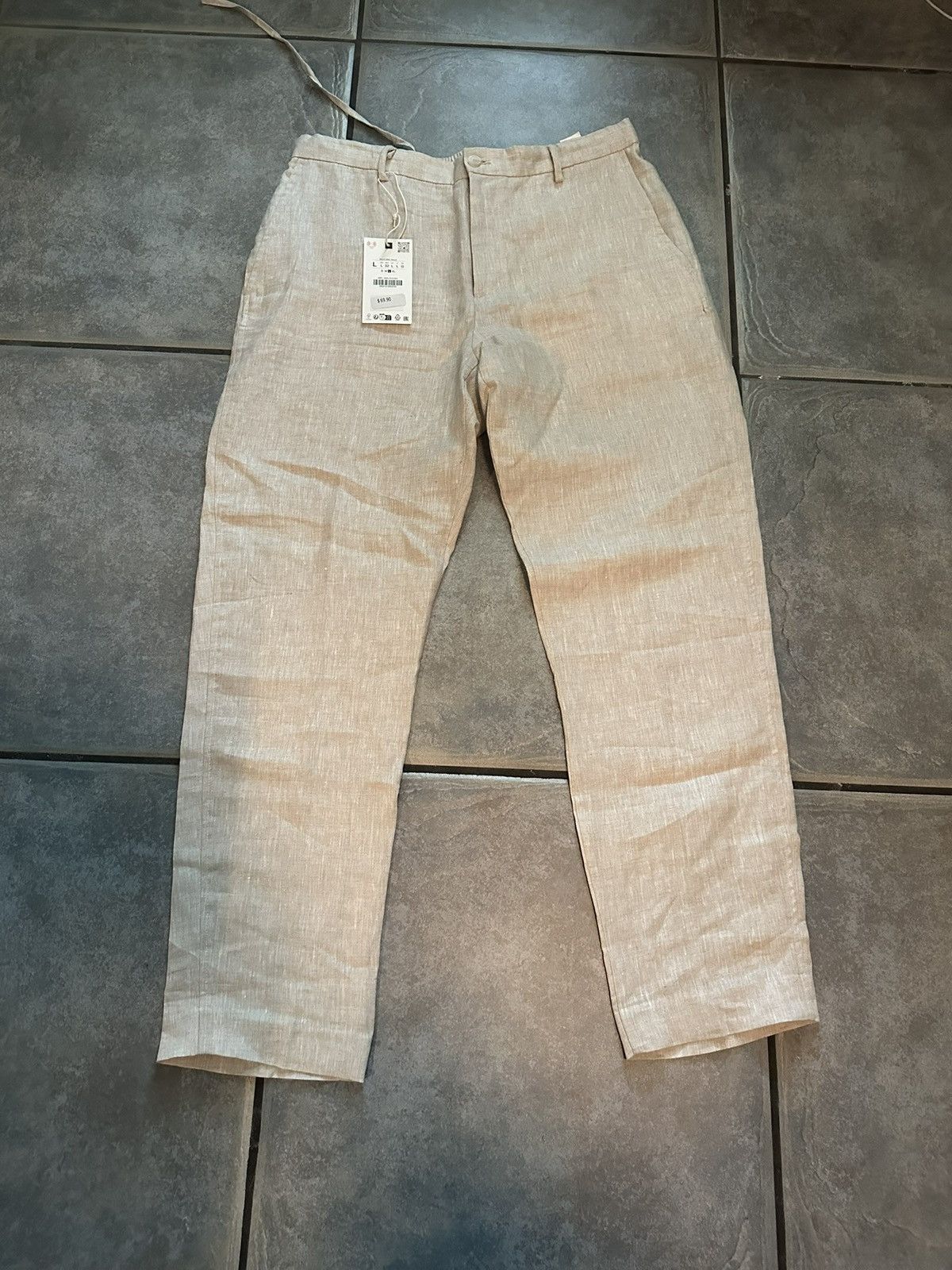 Zara Zara Linen Pants Size US 34 / EU 50 - 1 Thumbnail