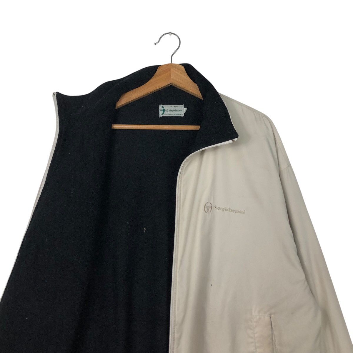Designer × Japanese Brand × Vintage 📌Vintage Bomber Jacket Sergio Tacchini Blanket Size US L / EU 52-54 / 3 - 13 Thumbnail
