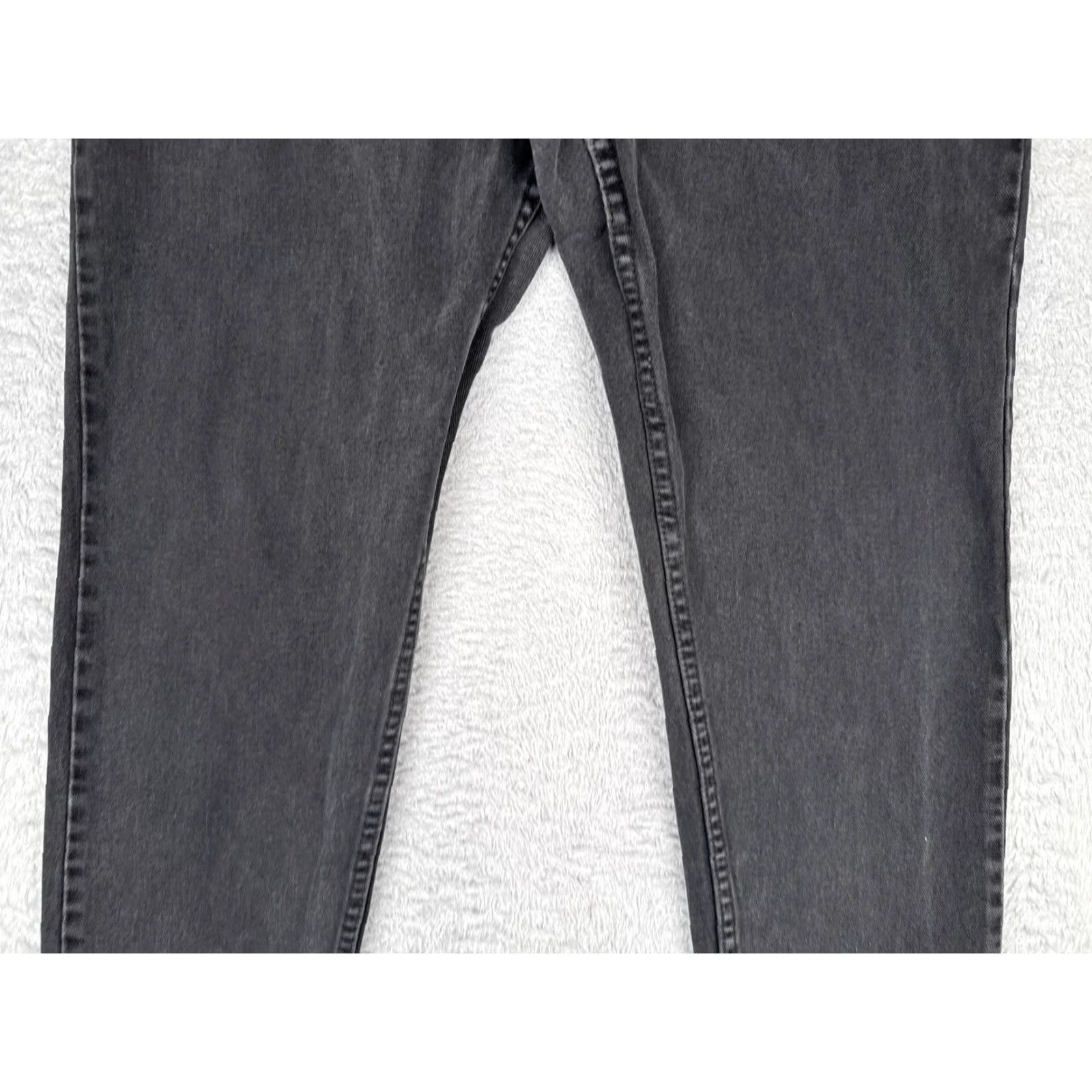Lee Lee Tapered Jeans Womens 8M Gray Charcoal Wash High Rise Relaxed Denim 32x31 Jeans Womens 8M Gray Charcoal Wash 90s Vintage Lee Logo Pocket Jeans Size 30" / US 8 / IT 44 - 3 Thumbnail