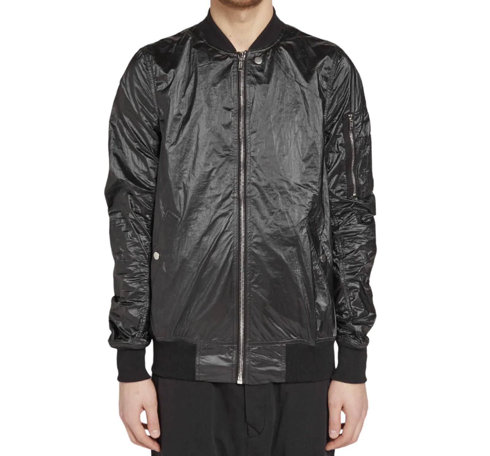 Rick Owens S/S 2018 RICK OWENS DRKSHDW FLIGHT JACKET RAINPROOF Size US L / EU 52-54 / 3 - 4 Thumbnail