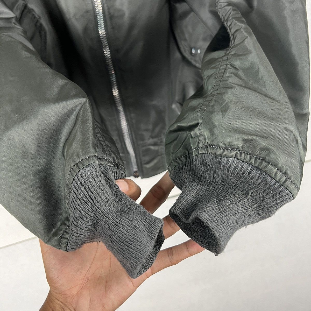 Alpha Industries 🔥 VINTAGE RIOT ALPHA MA 1 REVERSIBLE BOMBER JACKET Size US L / EU 52-54 / 3 - 11 Thumbnail
