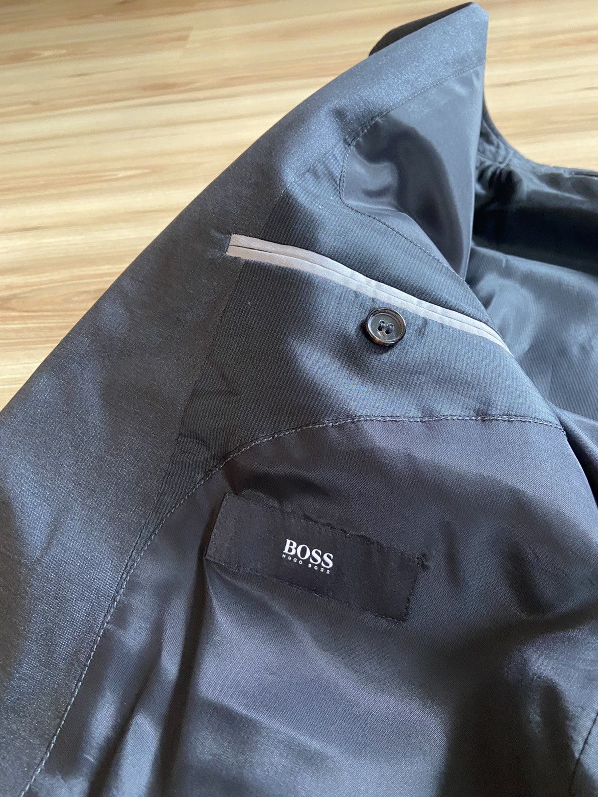 Hugo Boss Hugo Boss Wool & Silk Blazer Size 42R - 7 Thumbnail