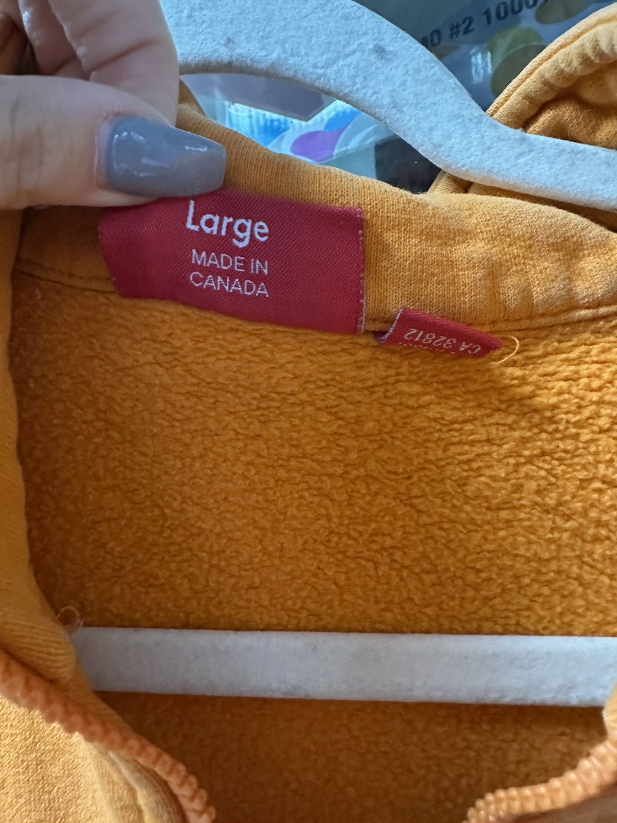 Supreme Supreme Quarter Zip ‘Orange’ Size US M / EU 48-50 / 2 - 5 Thumbnail