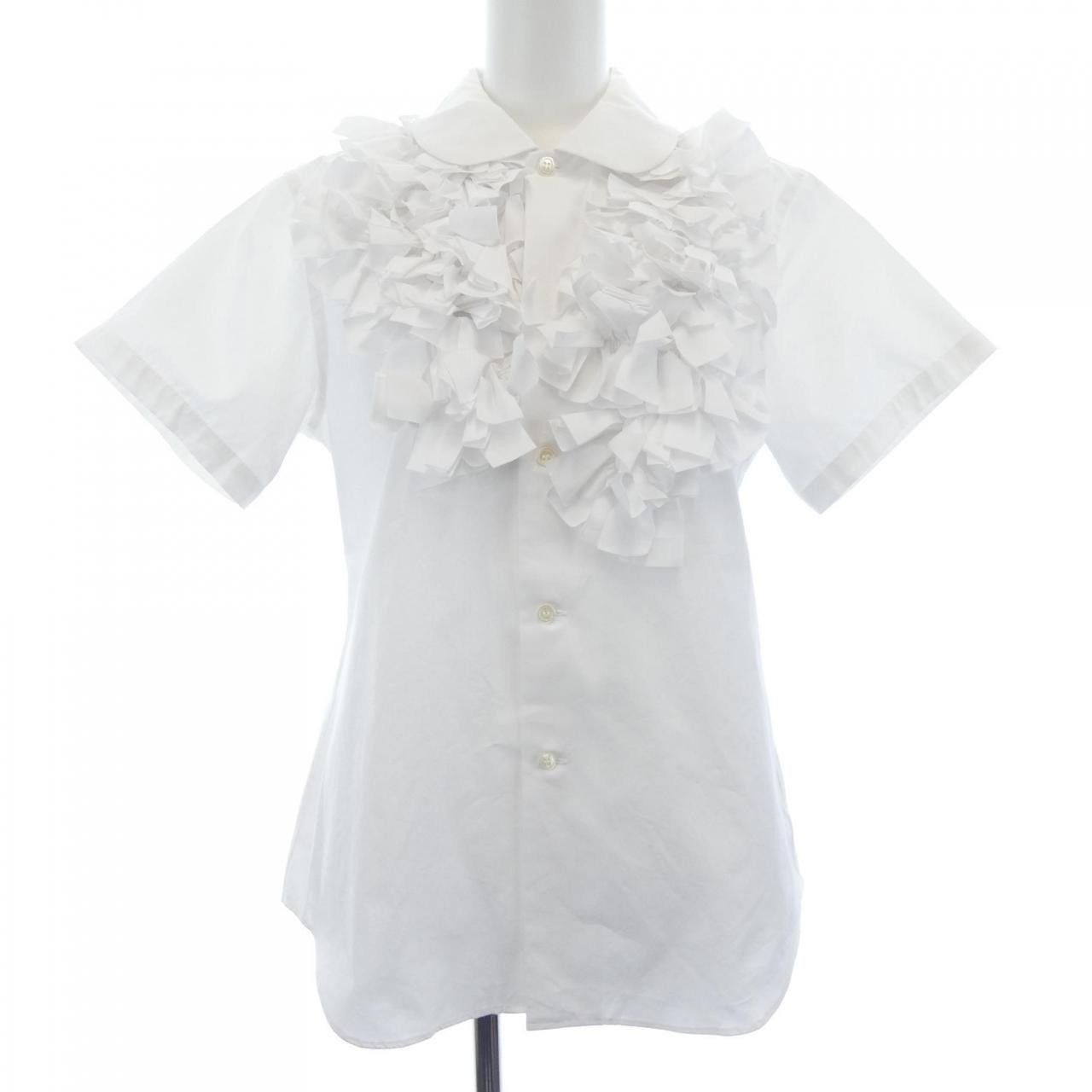 Comme des Garcons Comme des Garçons Comme des Garcons Short Sleeve Shirt Textile Dress Shirt GQ-B030 DUTY FREE for USA Size ONE SIZE - 1 Thumbnail