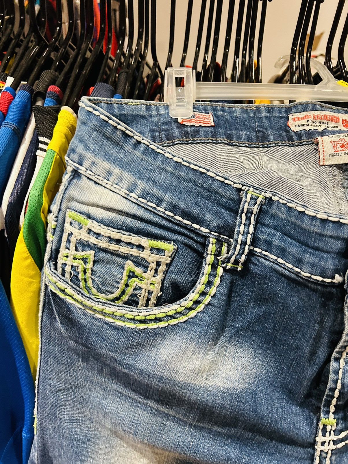 True Religion × Vintage True religion jeans Size US 32 / EU 48 - 4 Thumbnail