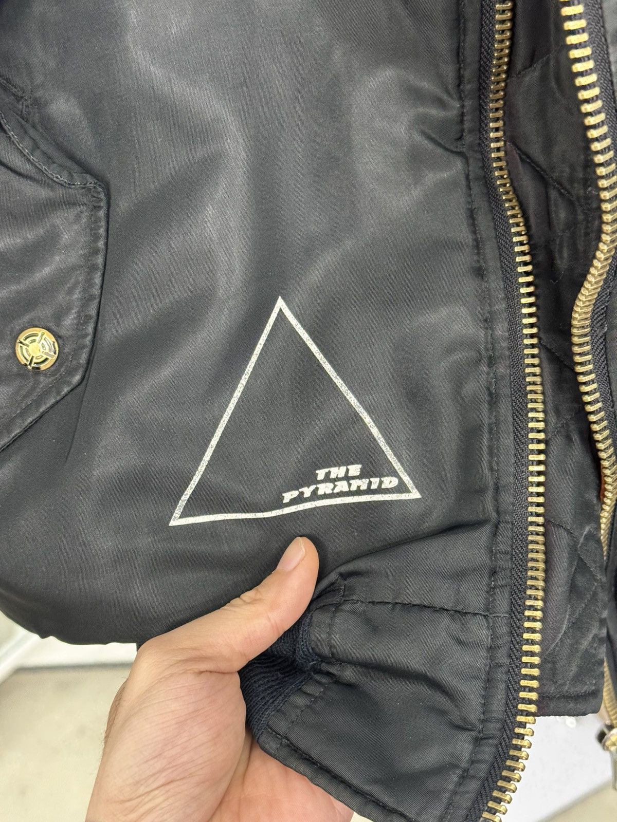 Raf Simons Raf Simons SS2000 “Summa Cum Laude” – The Pyramid Bomber Size US M / EU 48-50 / 2 - 10 Thumbnail
