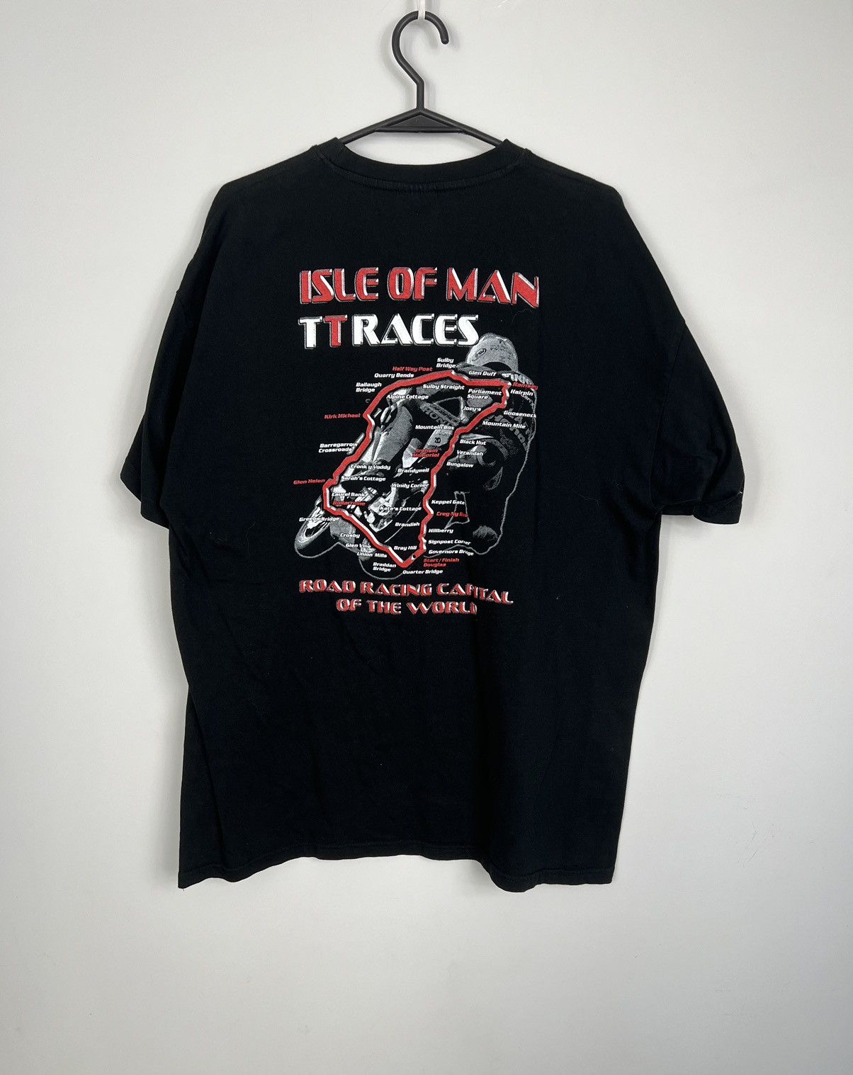 Vintage Isle Of Man TT Races 2006 tshirt racing motorcycle Size US XL / EU 56 / 4 - 4 Thumbnail