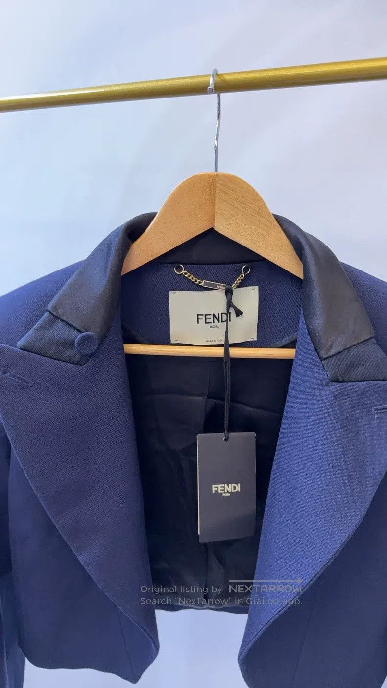 Fendi Fendi Showcase Suit Jacket Size XXS / US 00 / IT 34 - 9 Thumbnail