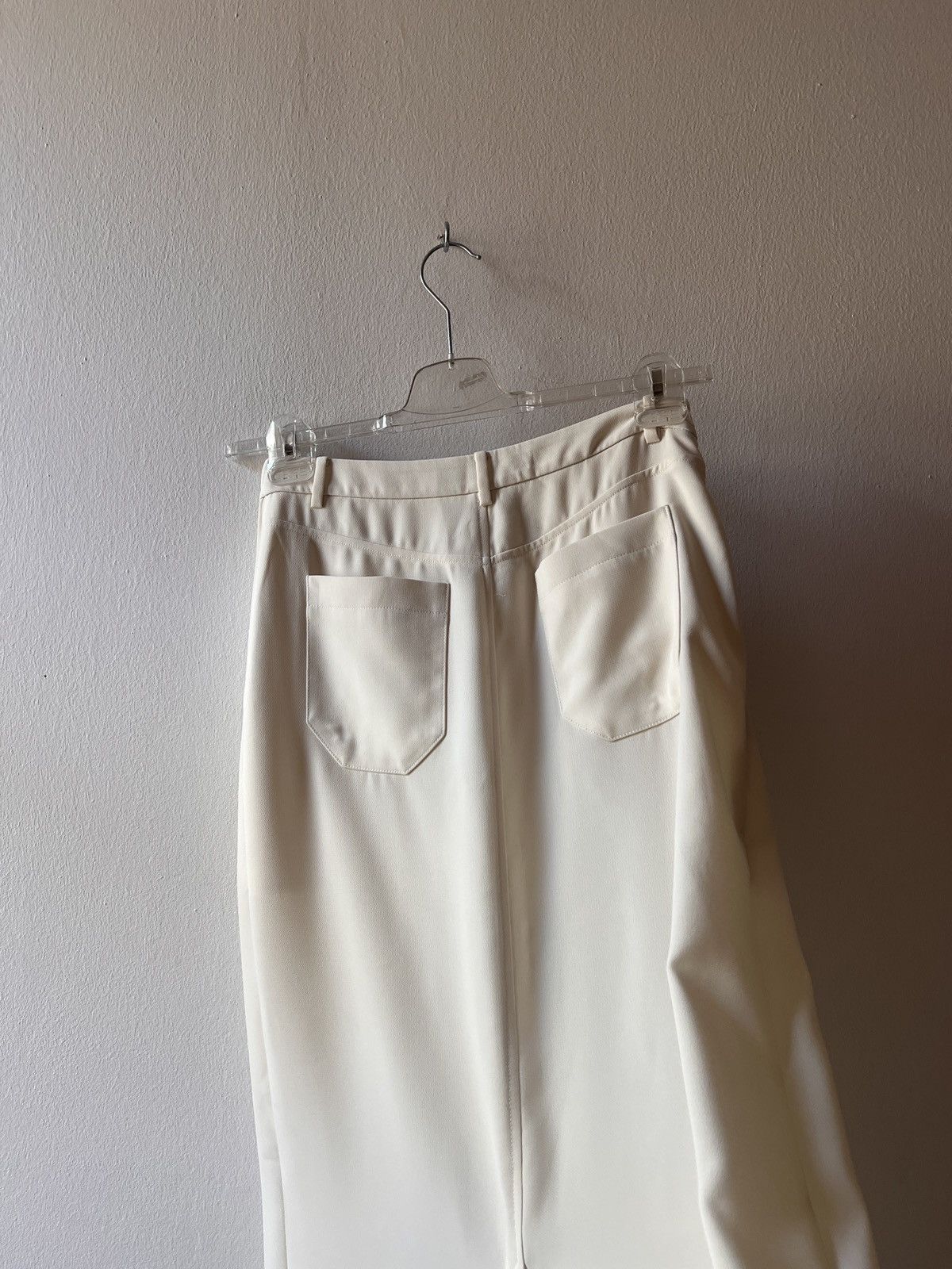Alexander Wang Alexander Wang White Double Maxi Mini Skirt Size 26" / US 2 / IT 38 - 10 Thumbnail