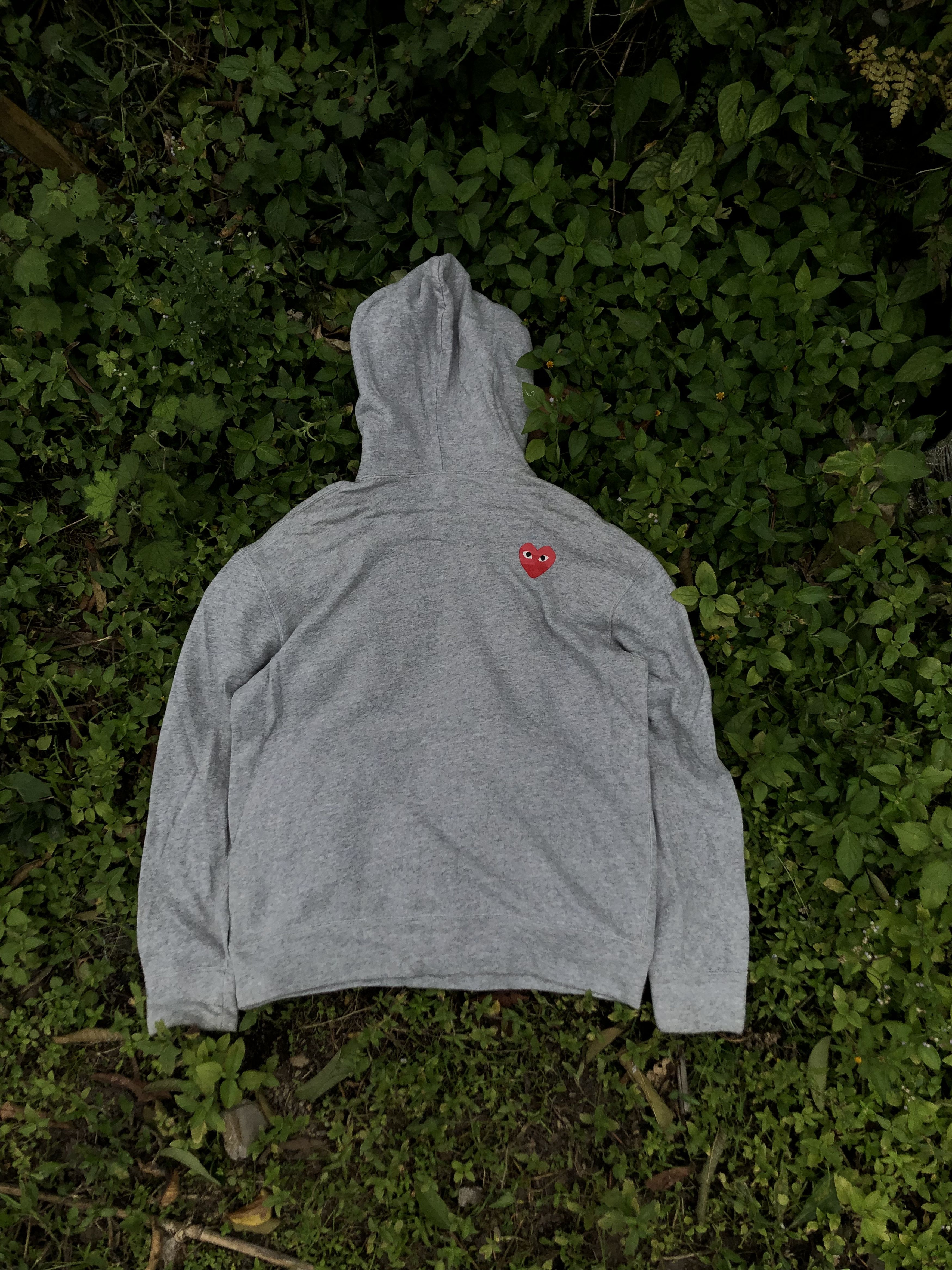Comme des Garcons Play come des garcons x The north face hoodie gray 20AW Size US L / EU 52-54 / 3 - 2 Thumbnail