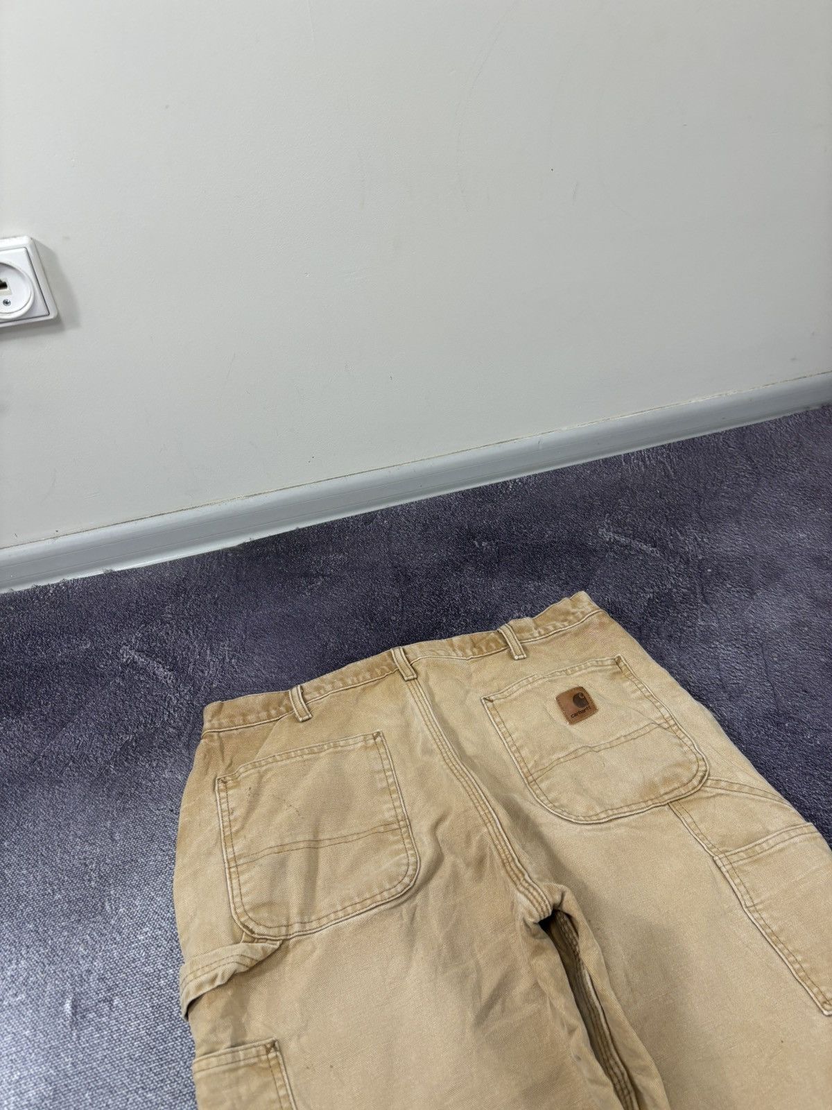 Carhartt Vintage Carhartt Dungaree Fit Insulated Denim Baggy Pants Size US 36 / EU 52 - 7 Thumbnail