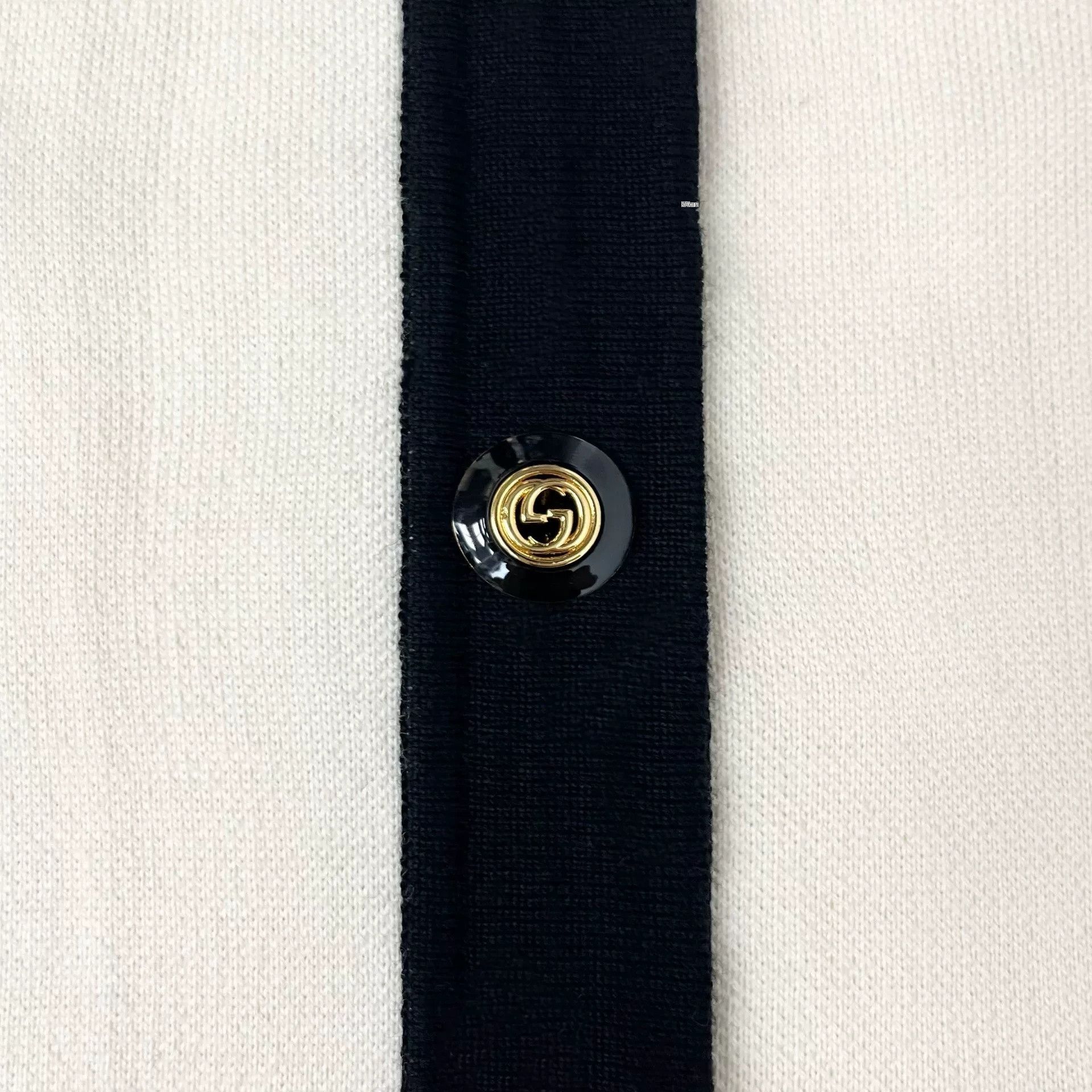 Gucci Gucci Ivory White Preppy Double G Ceramic Buckle Dress Size US M / EU 48-50 / 2 - 5 Thumbnail
