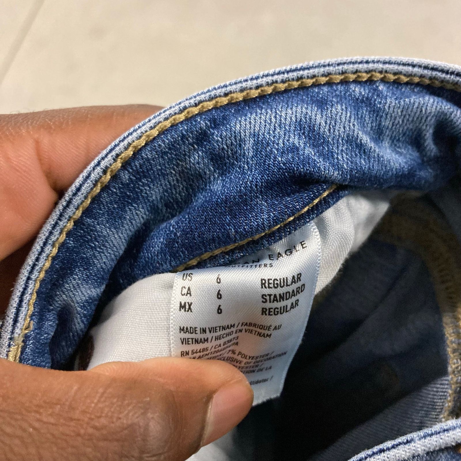 American Eagle Outfitters Y2k high rise American eagle flare bootcut jeans 28x30 Size 28" / US 6 / IT 42 - 6 Thumbnail
