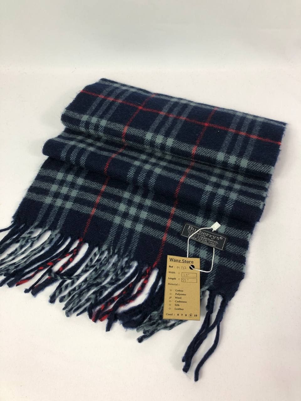 Burberry Burberrys Scarf Muffler Neckwear M122 Size ONE SIZE - 4 Thumbnail