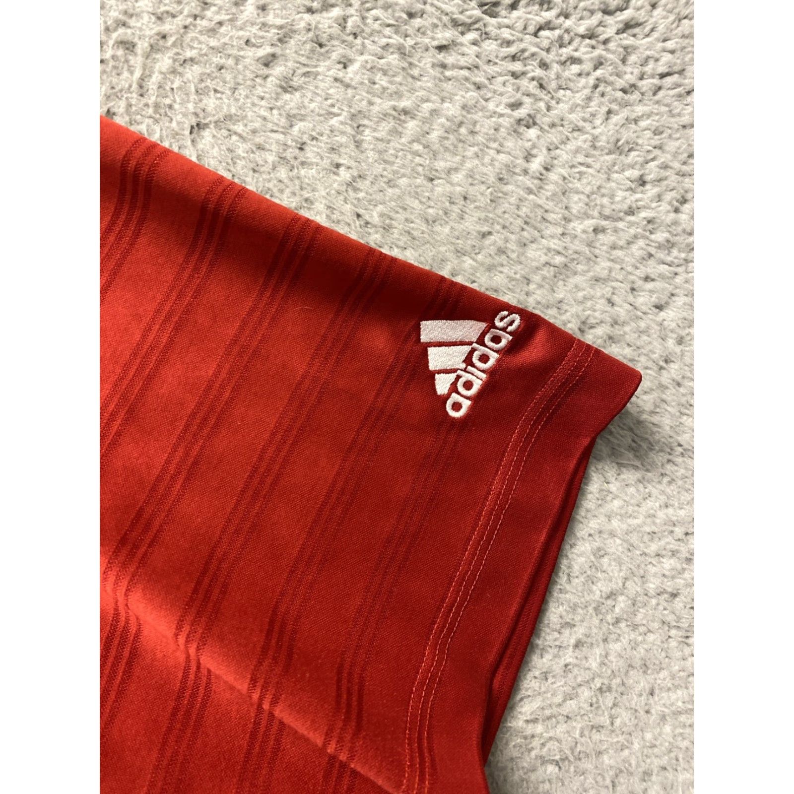 Adidas ADIDAS Huskies Soccer USA Golf Polo Shirt Adult L Red Mens Size US L / EU 52-54 / 3 - 3 Thumbnail