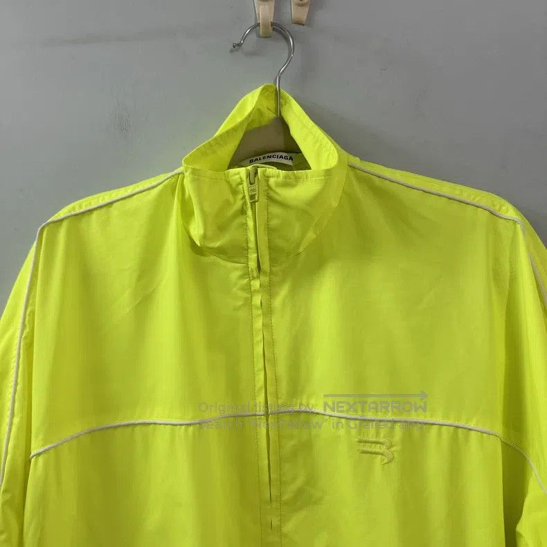 Balenciaga Balenciaga Neon Green Zip-Up Jacket Size XS / US 0-2 / IT 36-38 - 6 Thumbnail