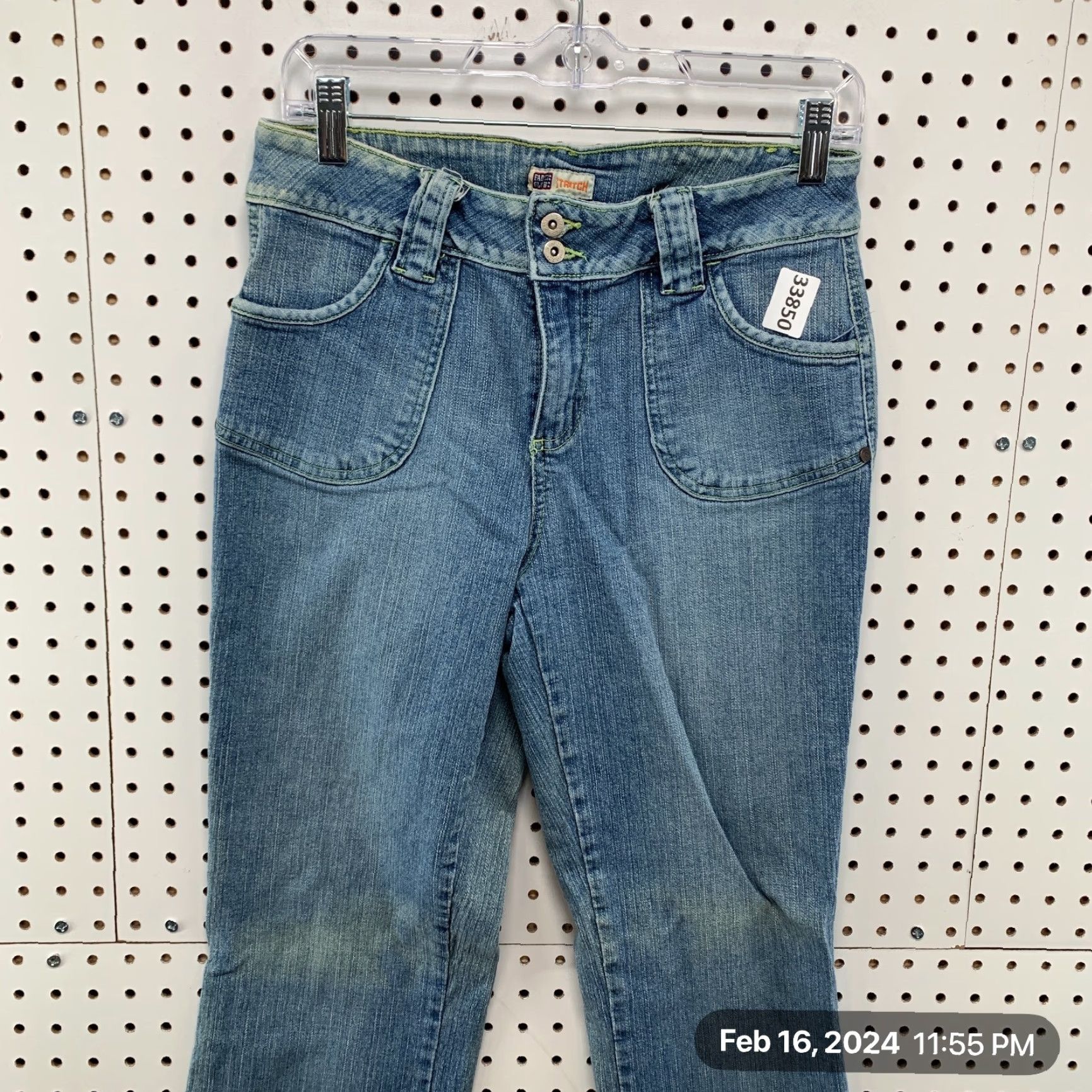 Faded Glory VINTAGE Faded Glory Jeans Denim Flared Womens Size 10 29x30 Blue Y2K Vintage 90s Womens Jeans Size 32" / US 10 / IT 46 - 5 Thumbnail