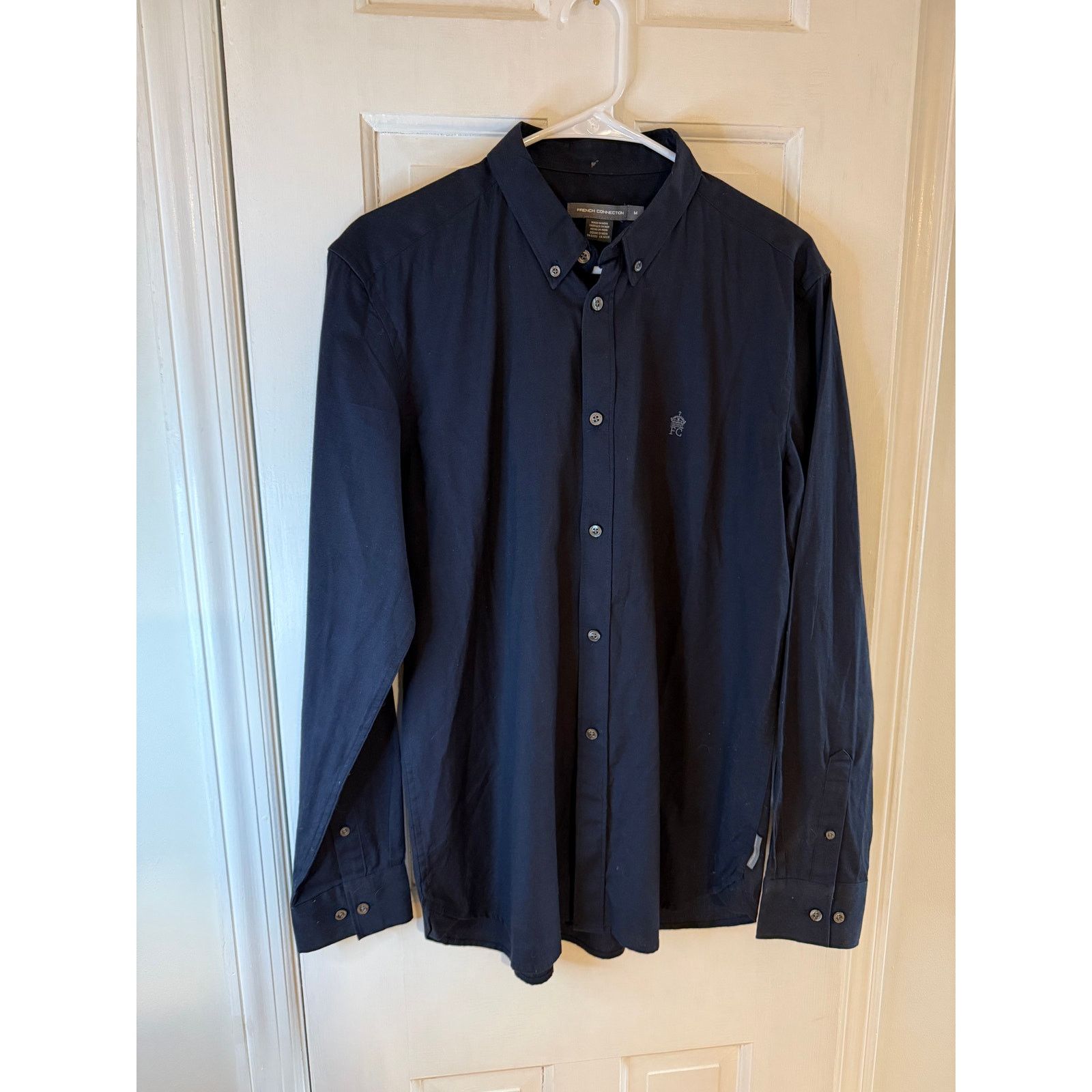 French Connection French Connection Men's Black Button Down Shirt Medium Size US M / EU 48-50 / 2 - 2 Thumbnail