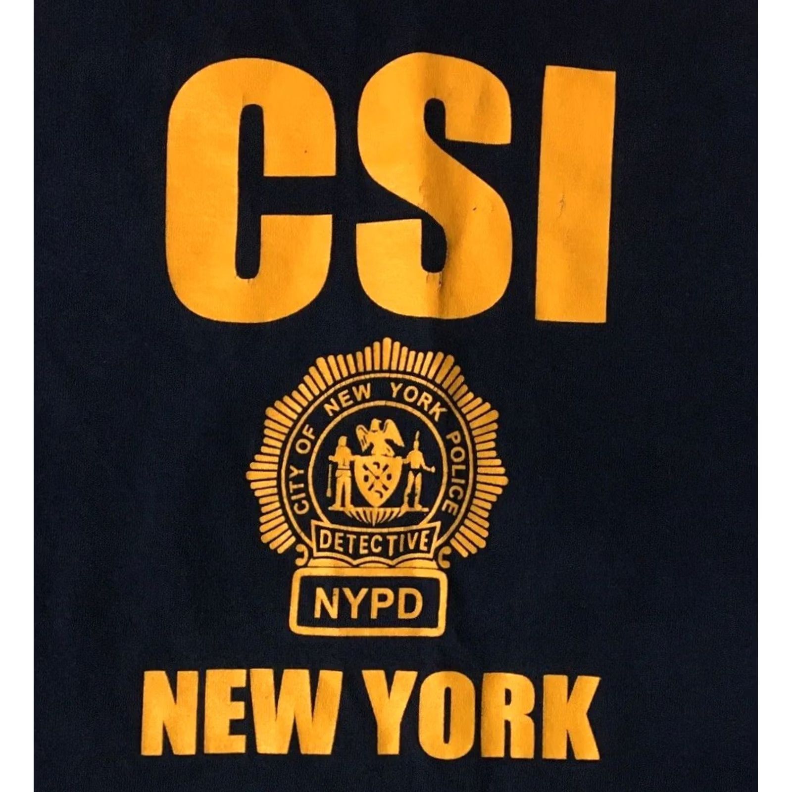 Vintage VINTAGE CSI New York Crime Scene Investigator Faded Shirt S NYPD Police Grunge 90s Shirt Mens Blue Short Sleeve Boots Size US S / EU 44-46 / 1 - 3 Thumbnail