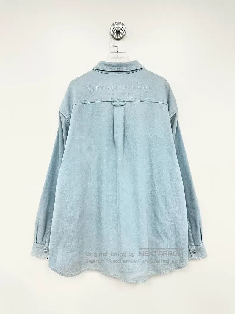 Dior Dior Blue embroidered logo classic double-sided wear jacke Size US XS / EU 42 / 0 - 2 Thumbnail