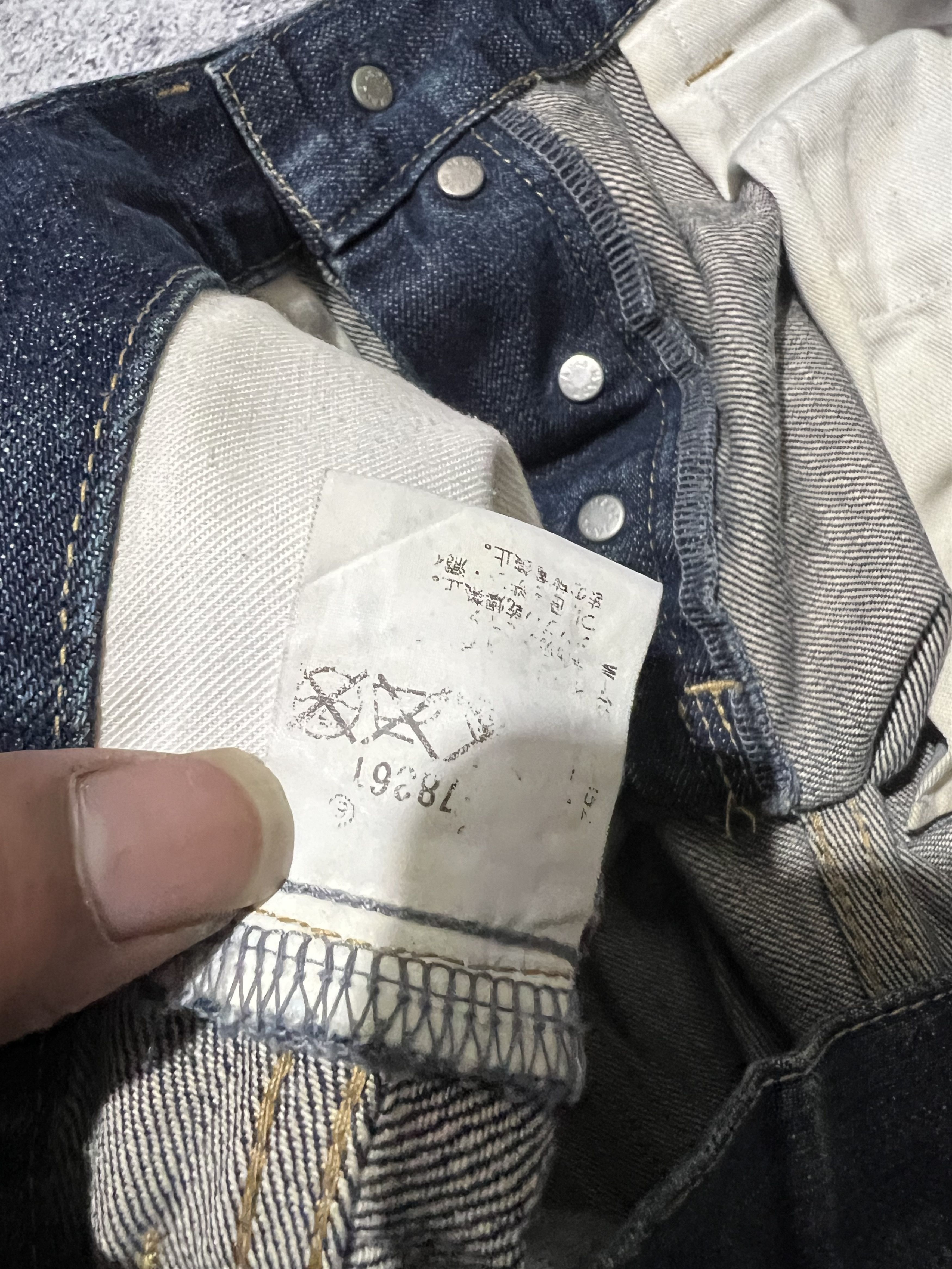 Japanese Brand 2000s Archival Takeo Kikuchi Hysteric Selvedge y2k Ifsix Size US 34 / EU 50 - 8 Thumbnail