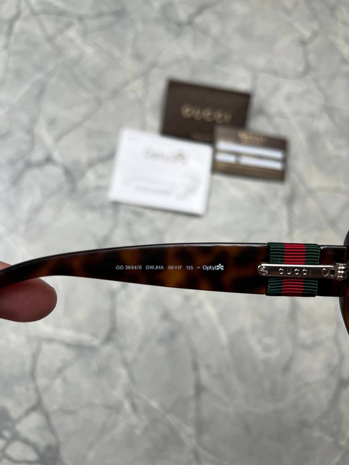 Gucci Gucci Sunglasses Luxury Y2k Avant Garde Size ONE SIZE - 10 Thumbnail