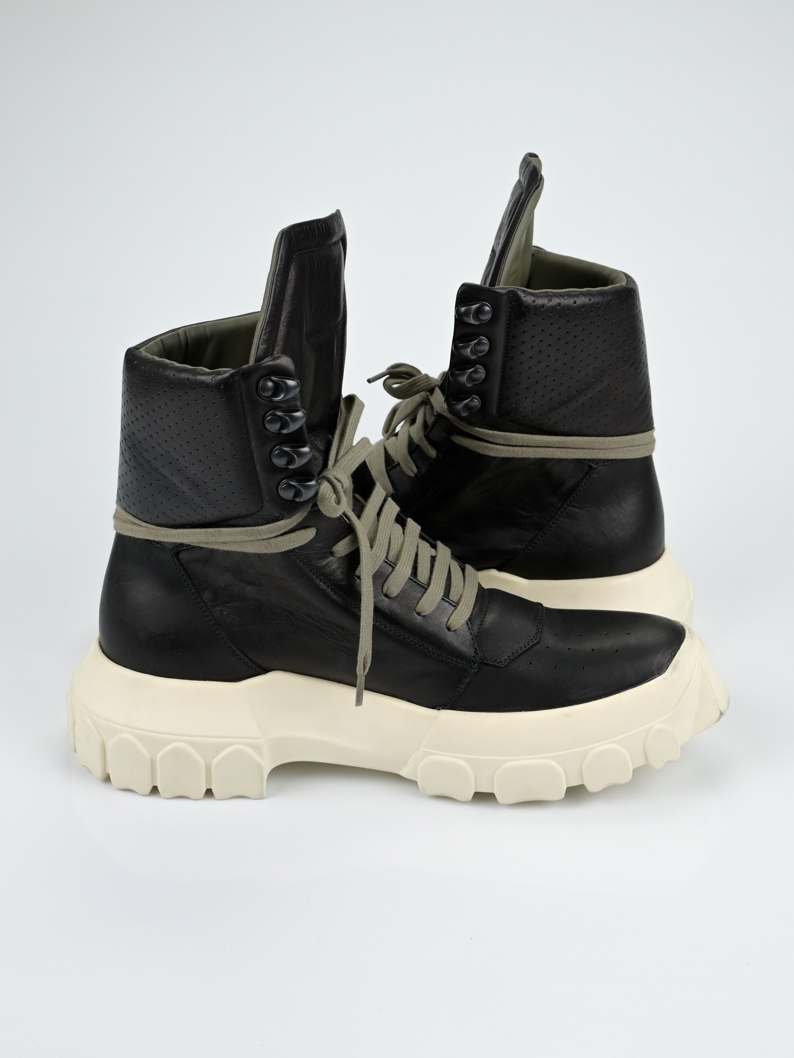 Rick Owens Tractor Boots Olive Interior Size US 9 / EU 42 - 5 Thumbnail