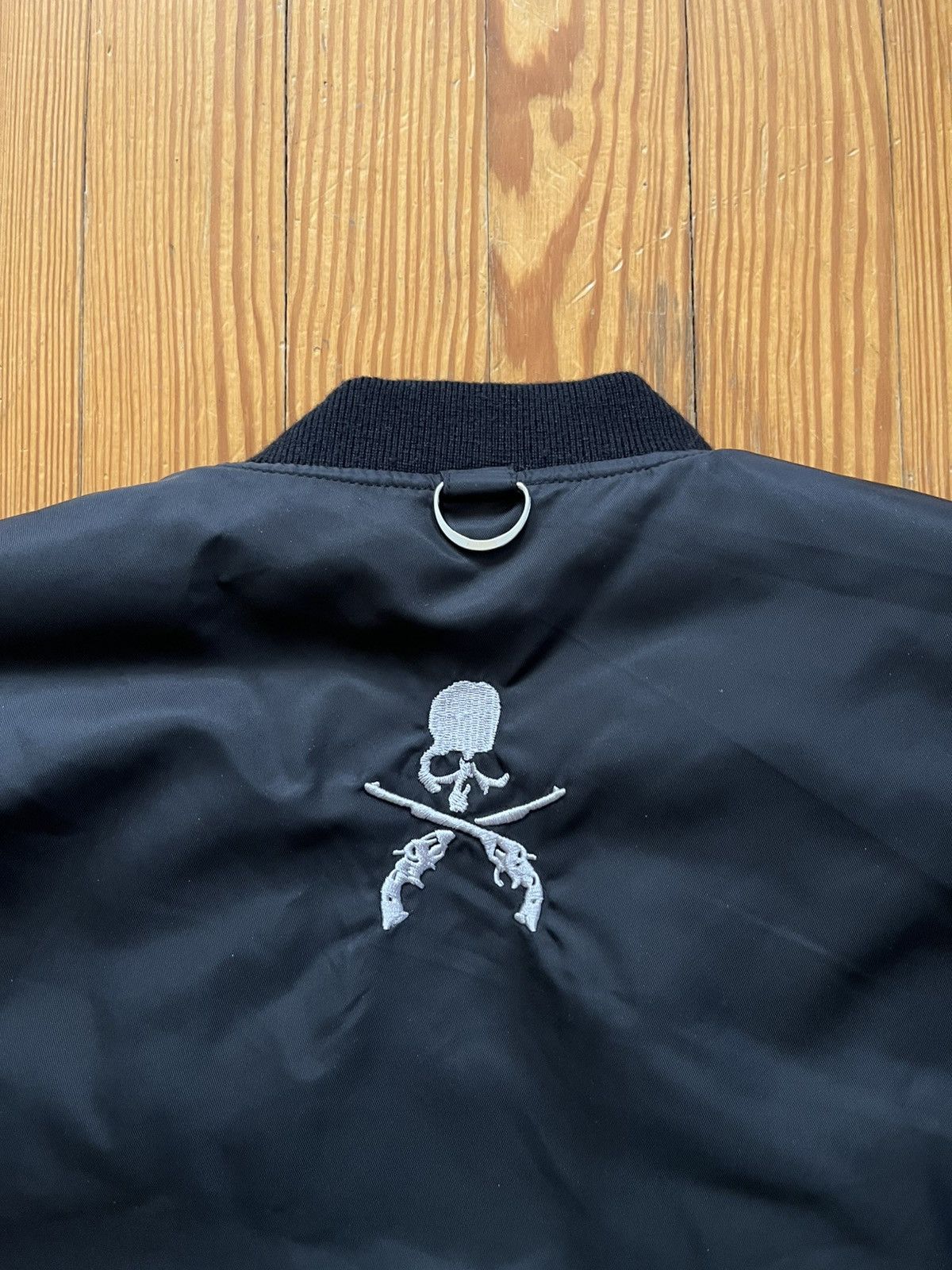 Mastermind Japan Mastermind Japan Roar Guns Fostex Bomber Jacket Black Size US L / EU 52-54 / 3 - 3 Thumbnail