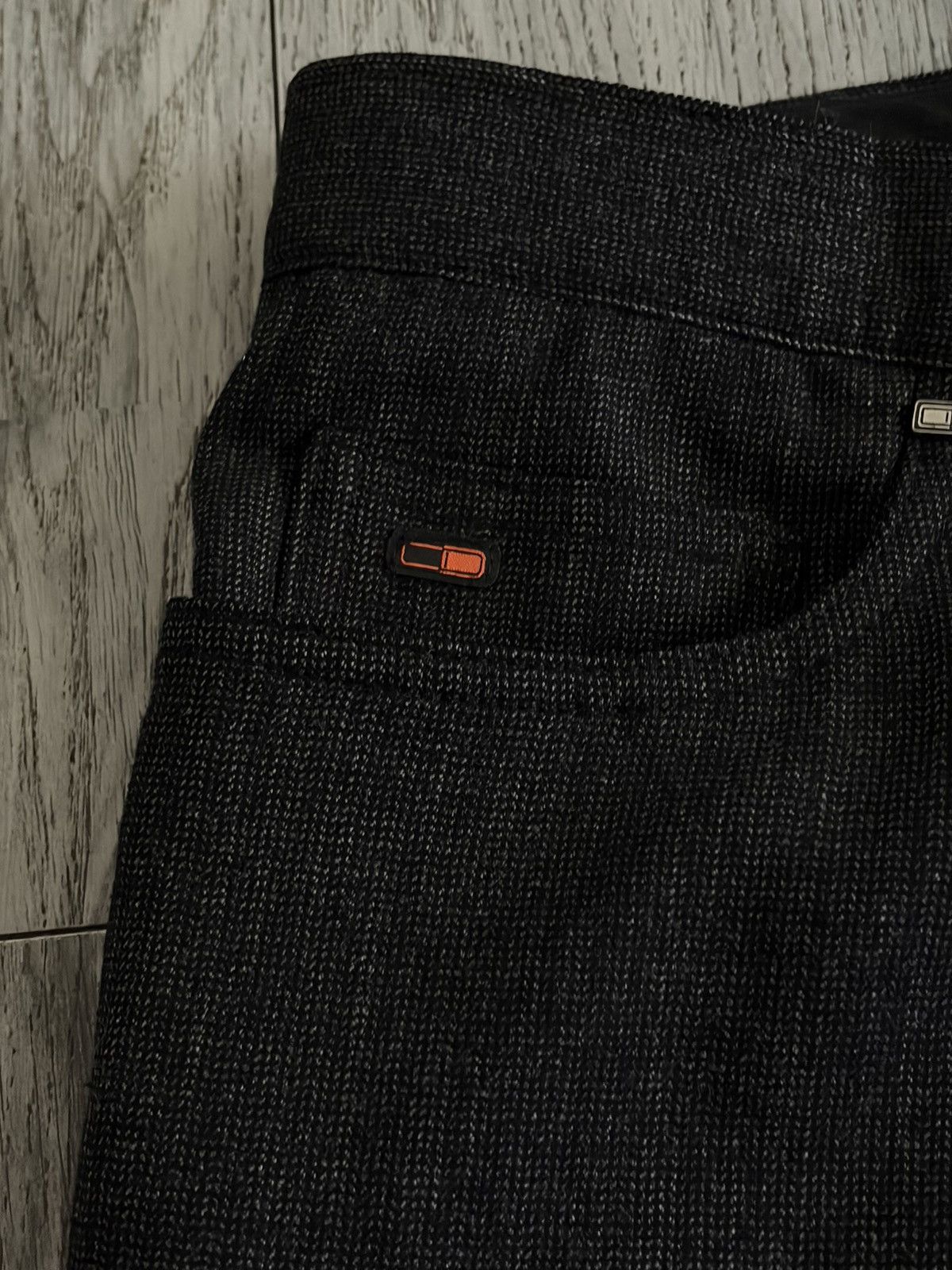 Corneliani Corneliani Dark Charcoal Gray Wool Dress Jeans Size US 38 / EU 54 - 4 Thumbnail