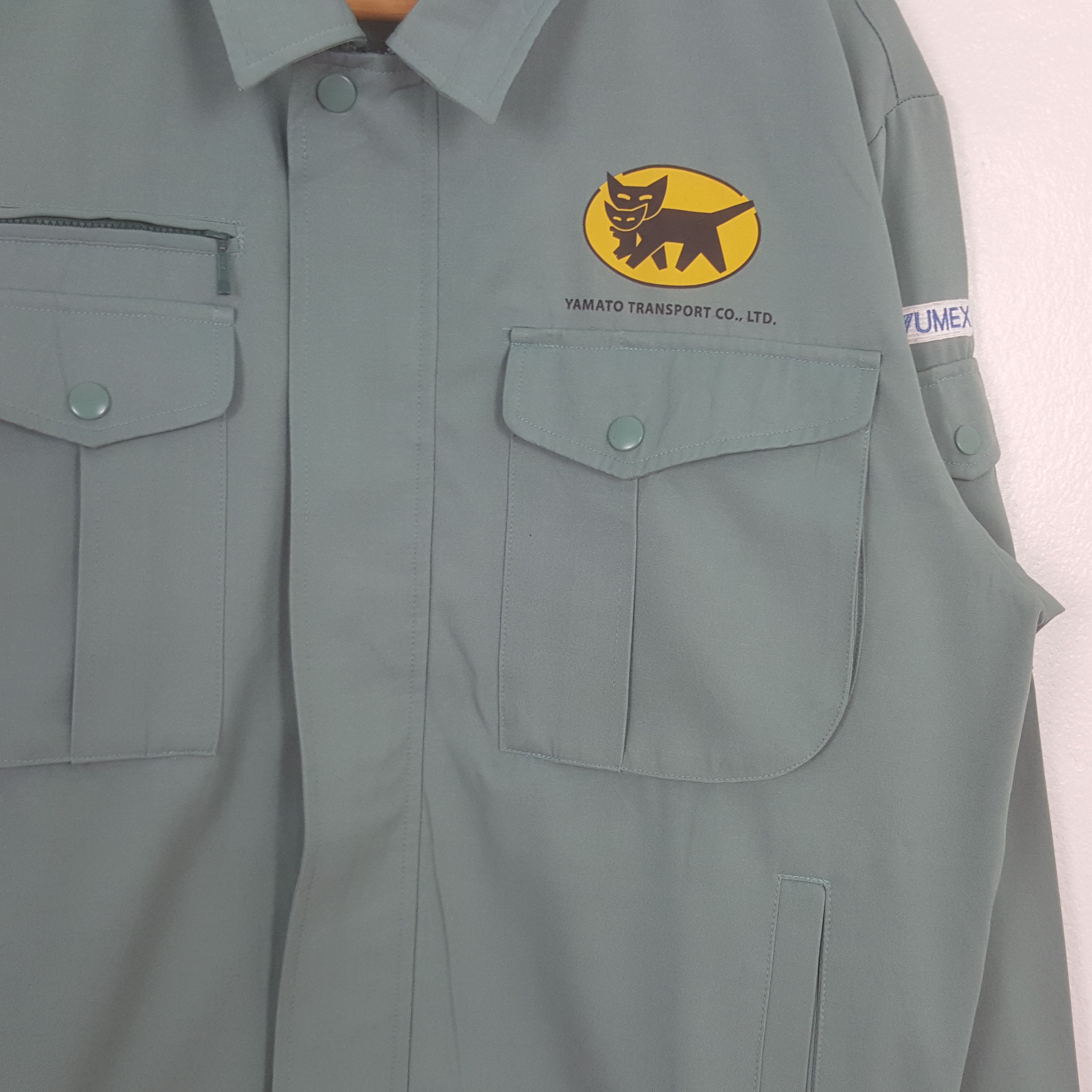 Japanese Brand Vintage Yamato Transport Japanese Brand Work Jacket C320N12 Size US L / EU 52-54 / 3 - 4 Thumbnail