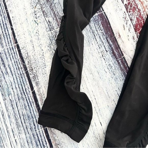 Lululemon LULULEMON Speed Tight III Ruched Ankle Black Full Legging Po Size 28" / US 6 / IT 42 - 6 Thumbnail