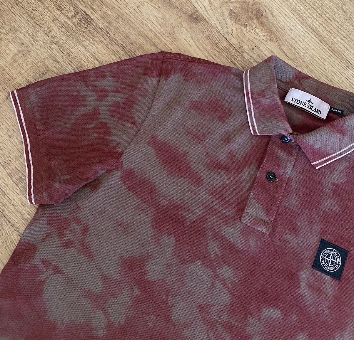 Stone Island Stone Island Hand Painting Polo x Streetwear x Designer Size US M / EU 48-50 / 2 - 12 Thumbnail