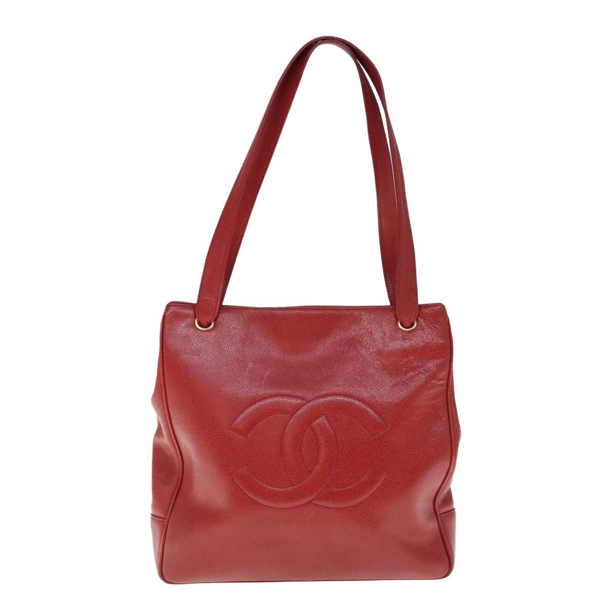 image of Chanel Shoulder Bag in Red, Women's