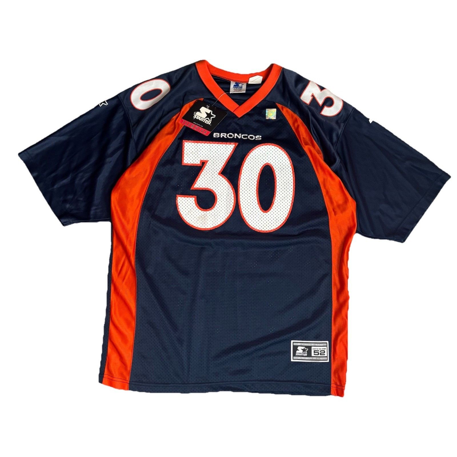 Starter Vintage Starter Terrell Davis #30 Broncos Jersey XL NFL NWT Size US XL / EU 56 / 4 - 1 Thumbnail