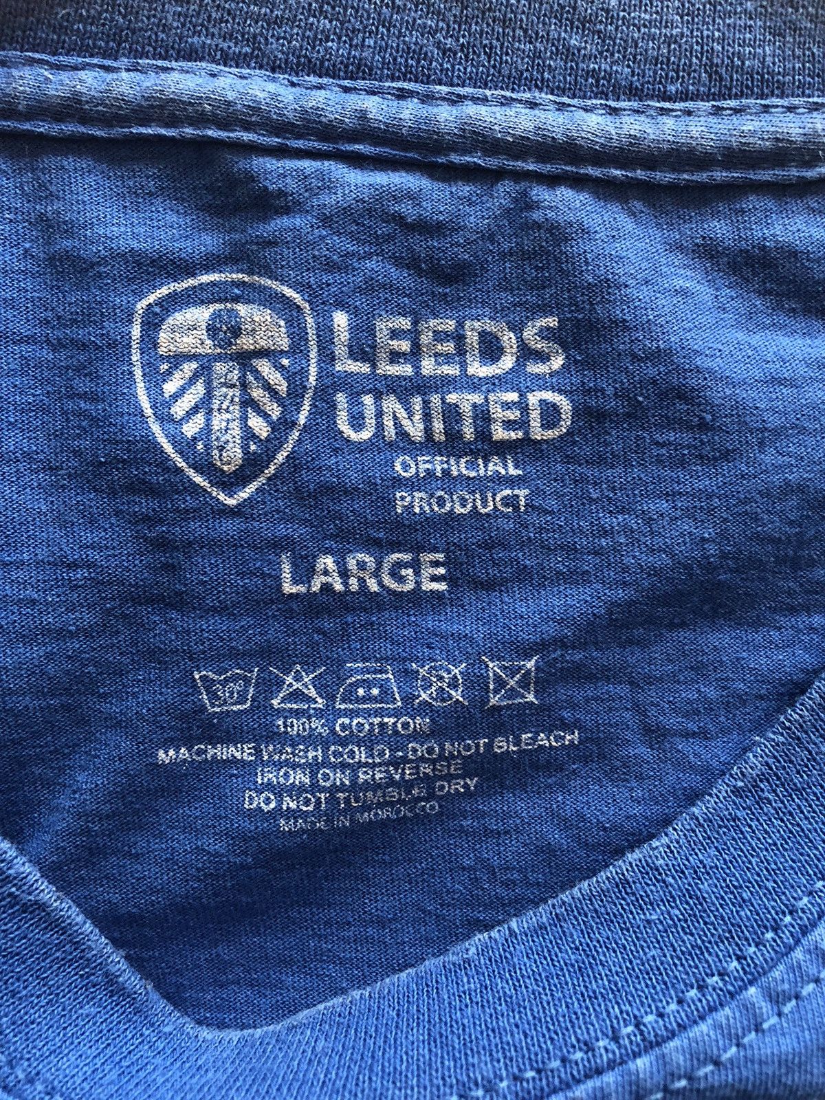 Vintage LEEDS UNITED OFFICIAL RARE VINTAGE JERSEY SPORT TEE SHIRT Size US L / EU 52-54 / 3 - 3 Thumbnail