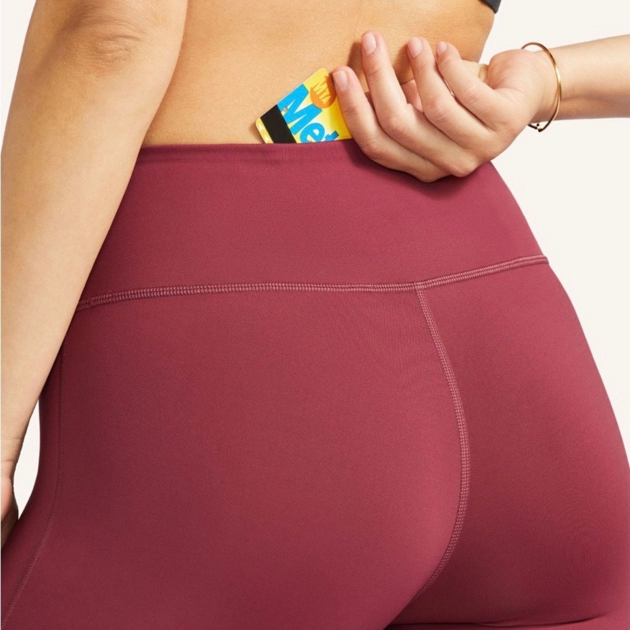 Peloton Peloton 7” Move Mission Bike Shorts Size Small Maroon Size 27" / US 4 / IT 40 - 8 Thumbnail