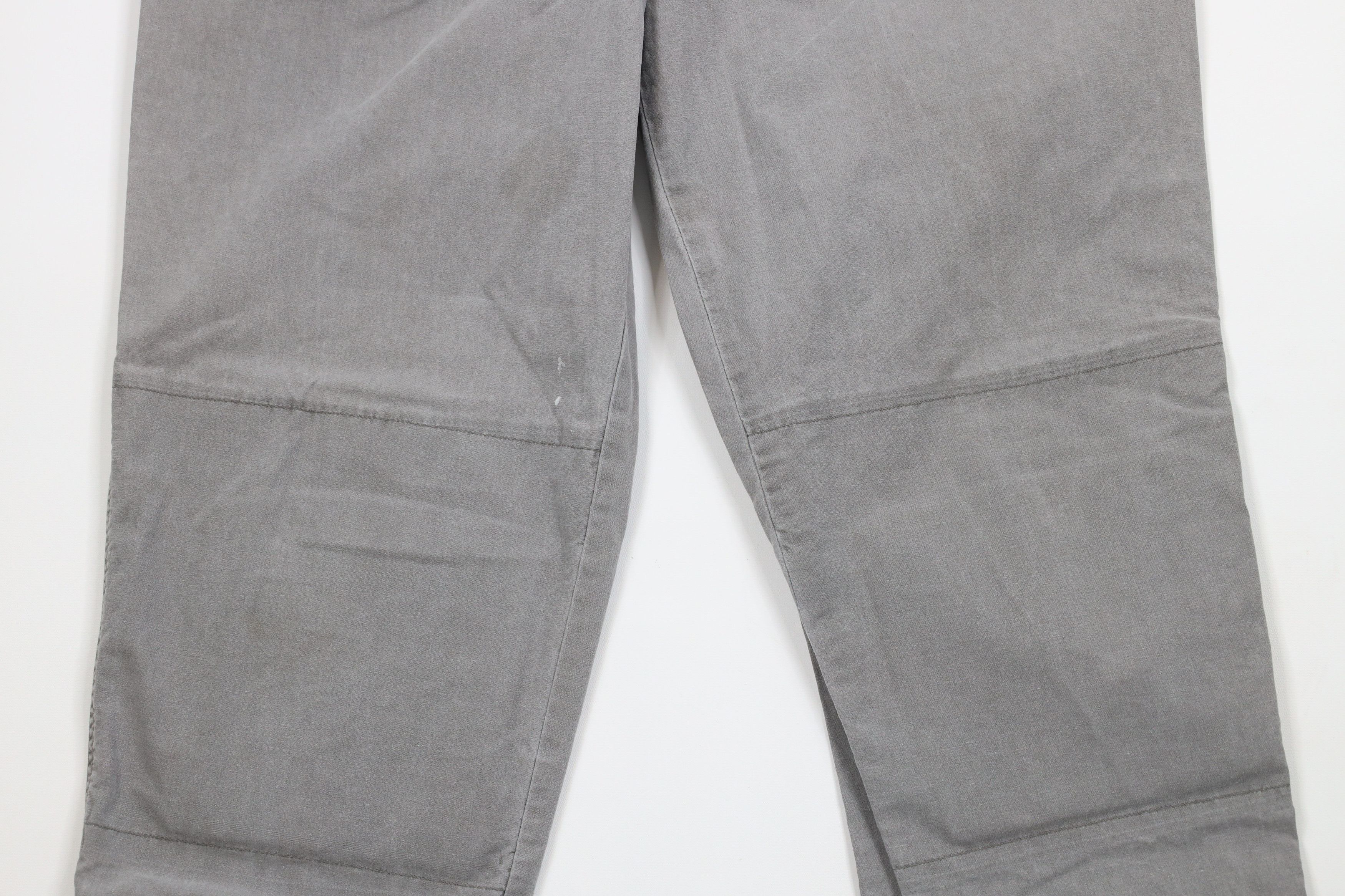 Vintage Vintage 90s Streetwear Stonewash Belted Joggers Pants Gray Size US 36 / EU 52 - 3 Thumbnail