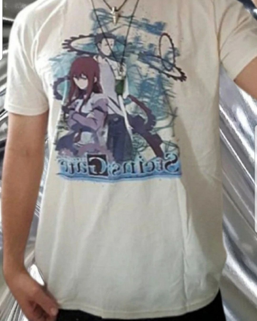 Other RARE ANIME SERIES T-SHIRT STEIN'S GATE TIME COGS GRAPHIC L Size US L / EU 52-54 / 3 - 5 Thumbnail